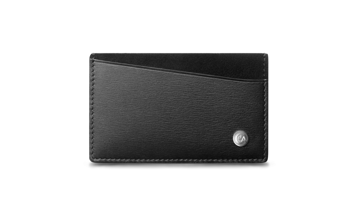 Caran d'Ache - Delvaux Haute Maroquinerie Eight Credit Card Bifold - Calf  Leather & Nubuck - Traditional SIze