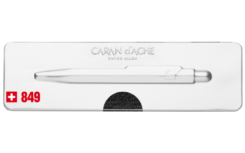 Caran d'Ache 849 Black Ballpoint w/Tin Case - Image 4
