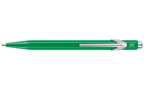 Caran d'Ache 849 Green Ballpoint w/Tin Case - Image 5