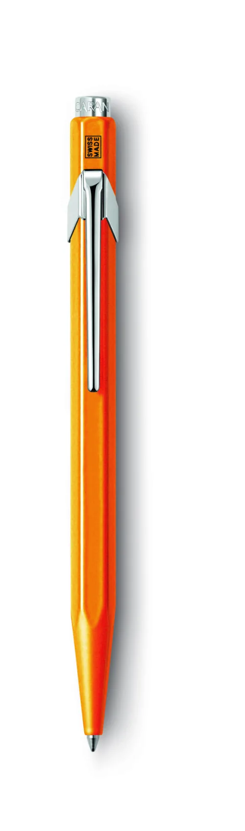 Caran d'Ache 849 Orange Ballpoint w/Tin Case - Image 3