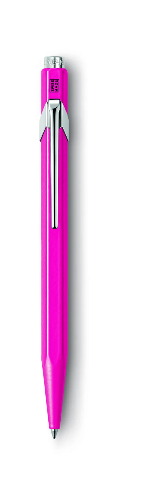 Caran d'Ache 849 Pink Ballpoint w/Tin Case - Image 3