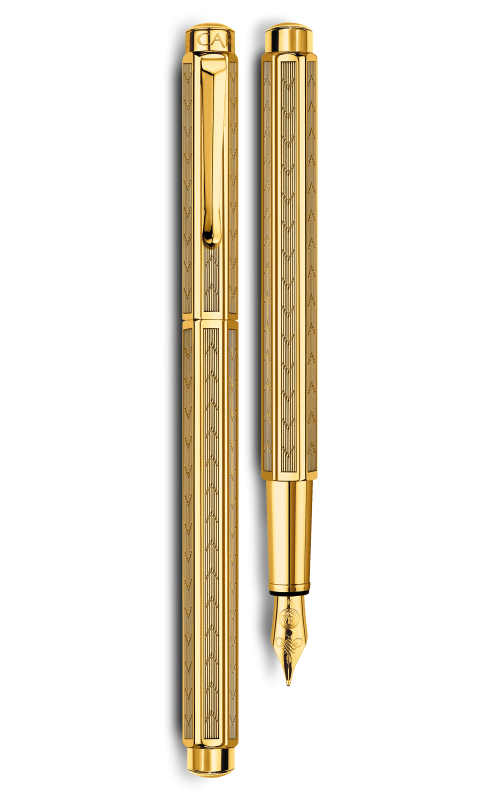 Caran d'Ache Ecridor Chevron Fountain Pen - Image 3