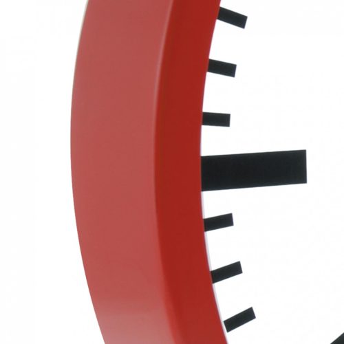 Mondaine Wall Clock Red Frame 25 cm - Image 3