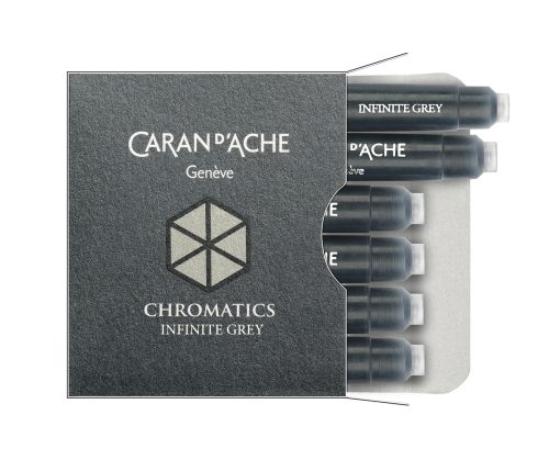 Caran d'Ache Ink Cartridge Infinite Grey