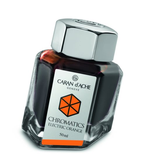 Caran d'Ache Bottle Ink Electric Orange