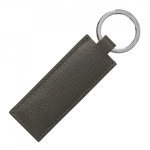 Hugo Boss Tradition Grey Key Ring - Image 2