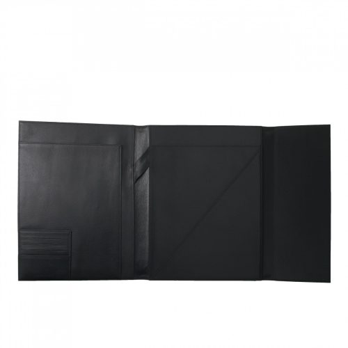 Hugo Boss Caption Contrast Black A4 Conference Folder - Image 5