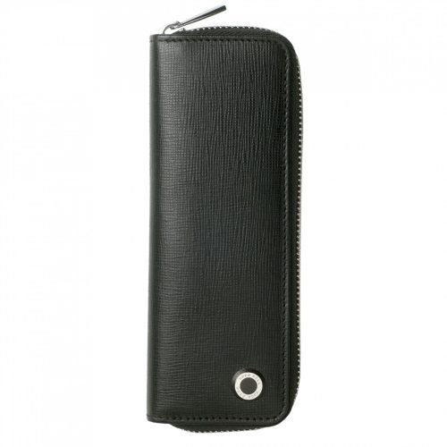 Hugo Boss Tradition Black Zipped Pen Pouch - Image 2