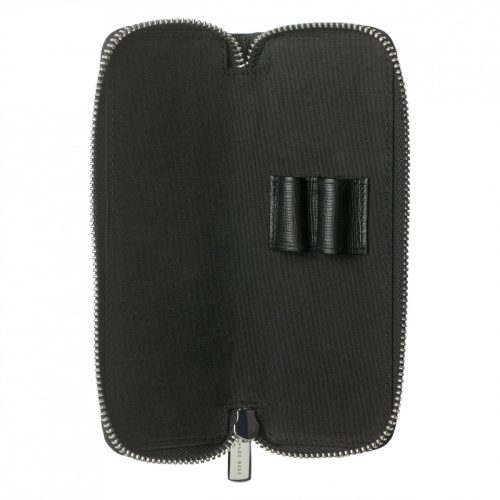 Hugo Boss Tradition Black Zipped Pen Pouch - Image 4