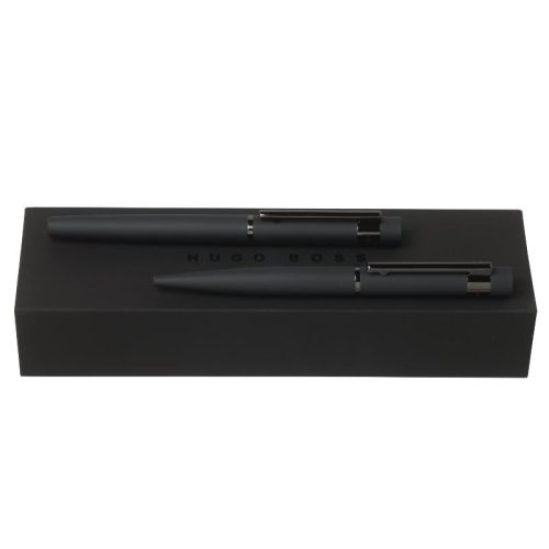 Hugo Boss Loop Dark Blue Ballpoint Pen+Rollerball Pen Set