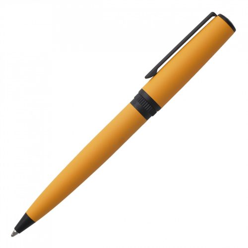 Hugo Boss Gear Matrix Yellow Ballpoint Pen - Image 2