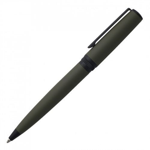 Hugo Boss Gear Matrix Khaki Ballpoint Pen - Image 2