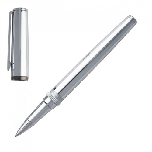 Hugo Boss Gear Metal Chrome Rollerball Pen - Image 4