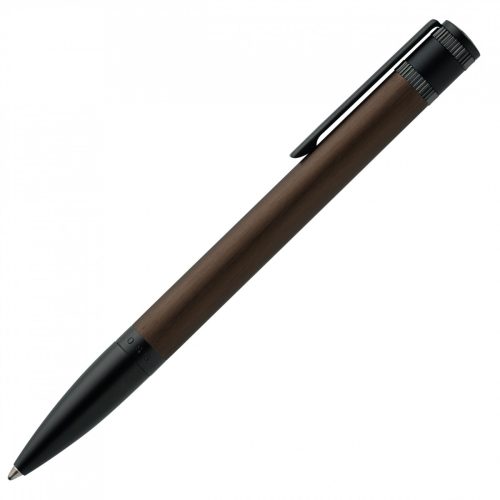 Hugo Boss Explore Brushed Khaki Ballpoint Pen - Image 2