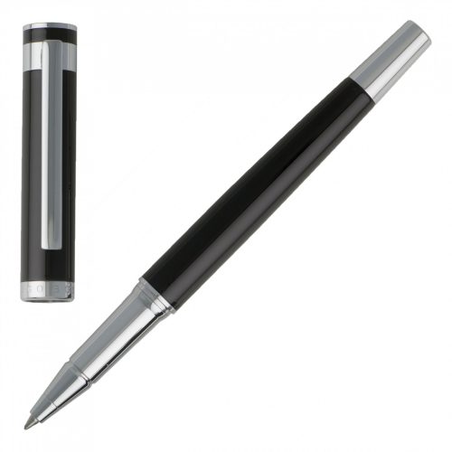 Hugo Boss Caption Classic Black Rollerball Pen - Image 3