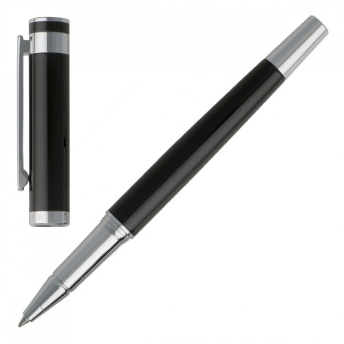 Hugo Boss Caption Classic Black Rollerball Pen - Image 4