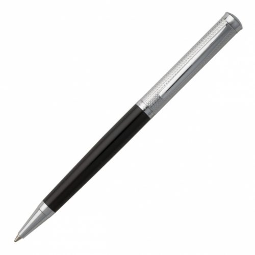 Hugo Boss Sophisticated Diamond Black+Chrome Cap Pen - Image 3