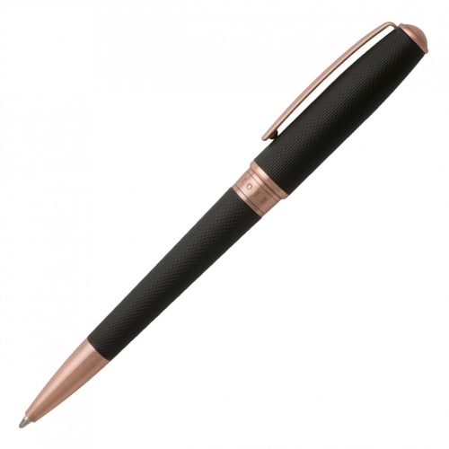 Hugo Boss Essential Black/Rose Gold Ballpoint Pen - Image 3