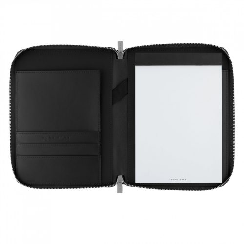 Hugo Boss Contour Black Folder Zip A5 - Image 3