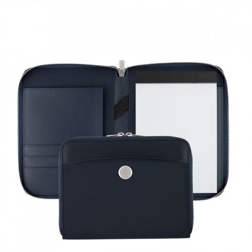 Hugo Boss Contour Navy Folder Zip A5