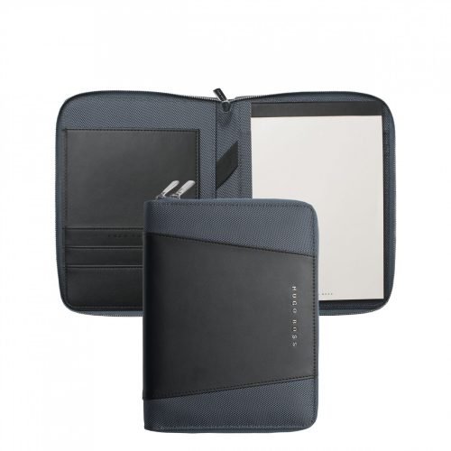 Hugo Boss Keystone Grey A5 Conference Folder