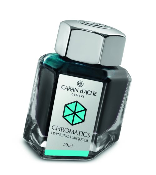 Caran d'Ache Bottle Ink Hypnotic Turquoise