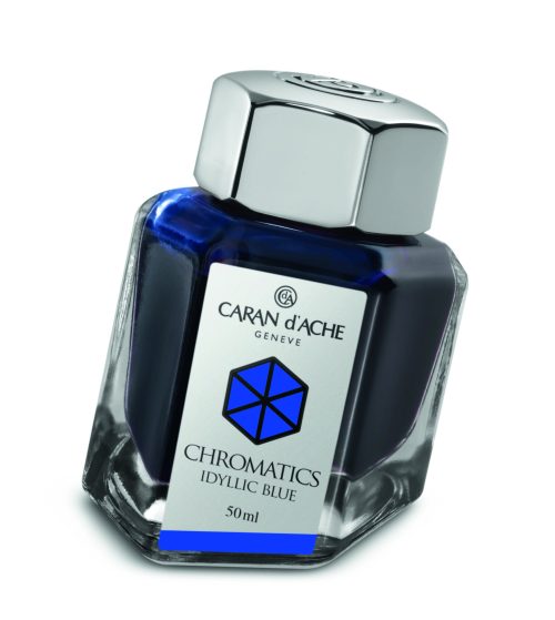 Caran d'Ache Bottle Ink Idyllic Blue