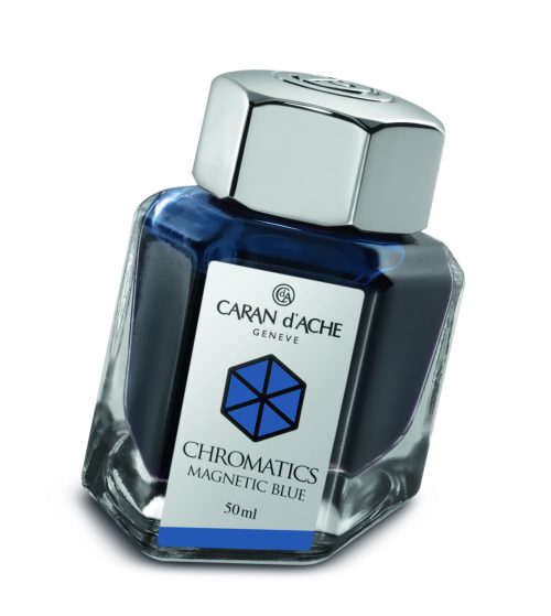Caran d'Ache Bottle Ink Magnetic Blue