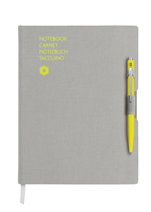NoteBook A5 Gris sb jaune