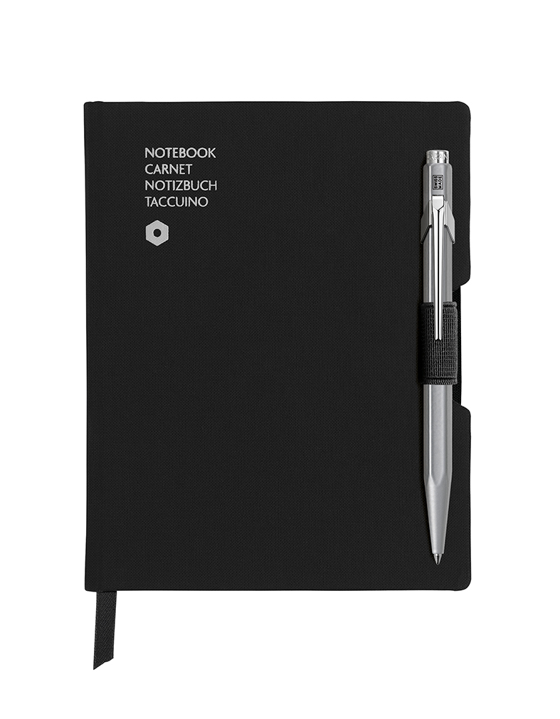 NoteBook A6 Noir sb gris