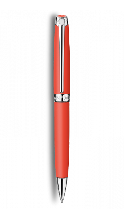 coral matt lC3A9man ballpoint pen e1562193543645