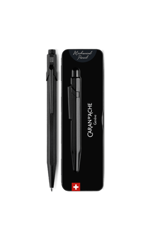 e stylo bille 849 black code avec etui caran d ache detail0 0