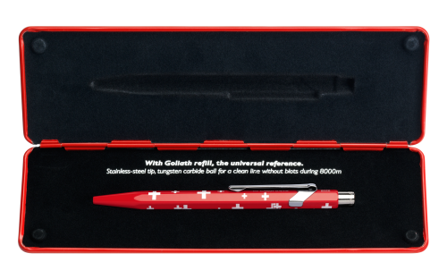 Caran d'Ache 849 Swiss Flag Ballpoint - Image 4