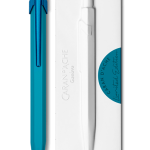 e stylo bille 849 claim your style bleu glacier edition limitee caran d ache detail0 0