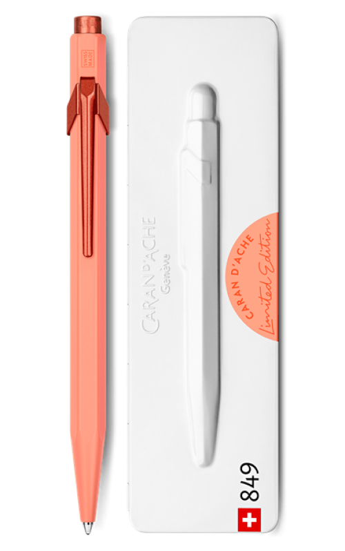 e stylo bille 849 claim your style mandarine edition limitee caran d ache detail0 0