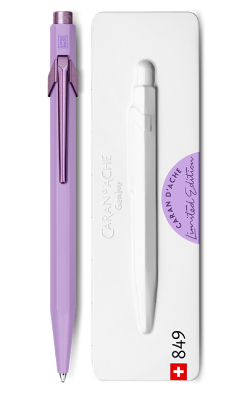 e stylo bille 849 claim your style violet edition limitee caran d ache detail0 0