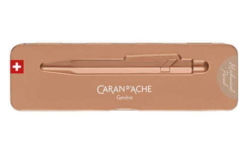 e porte mine 849 premium brut rose caran d ache detail2 0