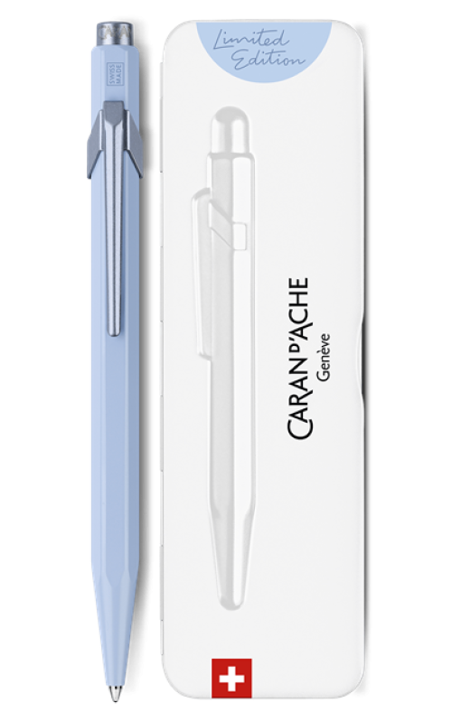 e stylo bille 849 claim your style bleu polaire edition limitee caran d ache detail0 0