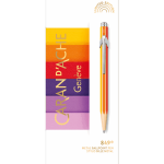 e stylo bille 849 arc en ciel nuances chaudes caran d ache detail3 0