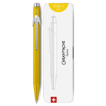 e stylo bille 849 colormat x jaune caran d ache detail0 0