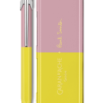 e stylo bille 849 paul smith chartreuse rose edition limitee caran d ache detail0 0