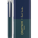 e stylo bille 849 paul smith racing green navy blue edition limitee caran d ache detail0 0