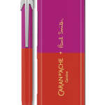 e stylo bille 849 paul smith warm red melrose pink edition limitee caran d ache detail0 0