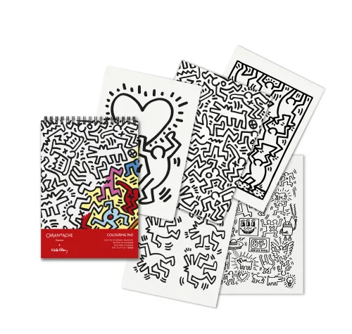 cc0454 023 colouring pad keith haring compo