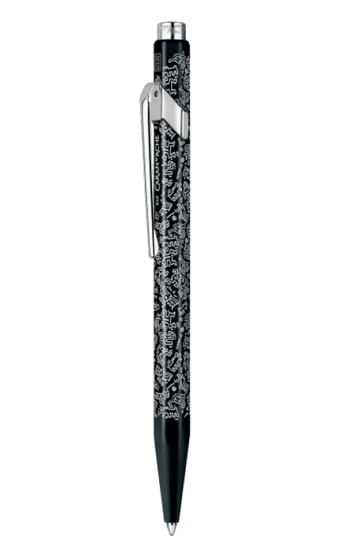 e stylo bille 849 keith haring noir edition speciale caran d ache detail1 0